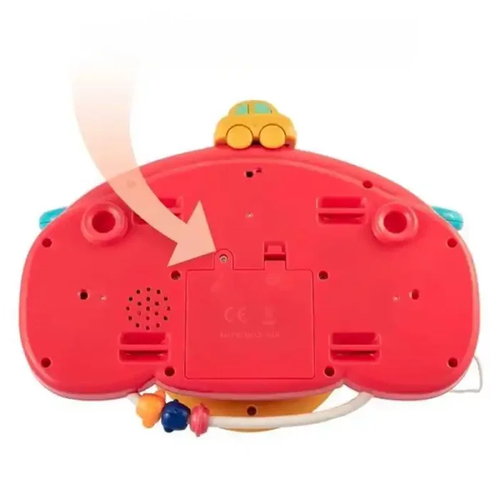 اسباب بازی فرمان موزیکال رنگ قرمز کد P/6209/GH