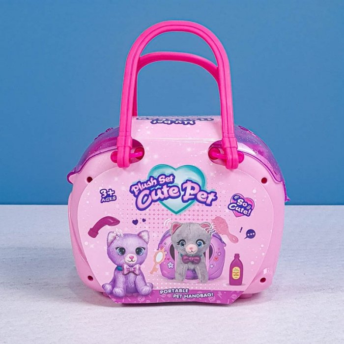 ست عروسک کیفی مدل گربه کد DR5045