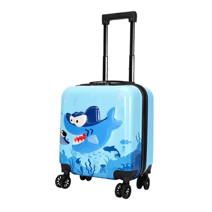 چمدان کودک مدل کوسه کد P/M01/E