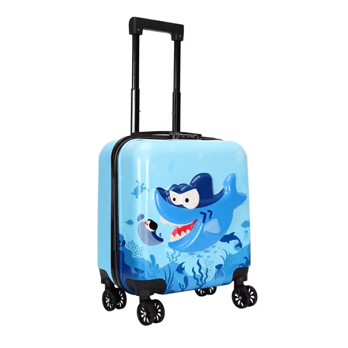 چمدان کودک مدل کوسه کد P/M01/E