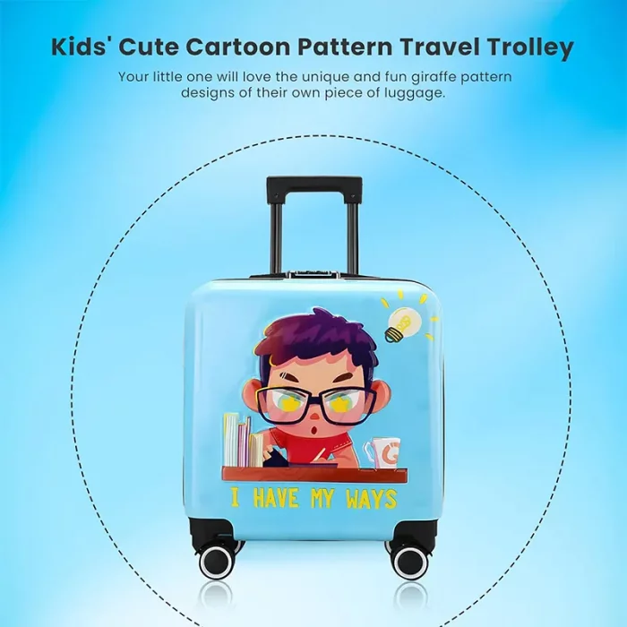 چمدان کودک مدل پسر کد P/M01/C