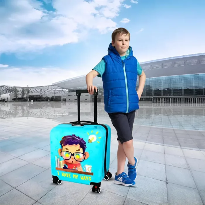 چمدان کودک مدل پسر کد P/M01/C