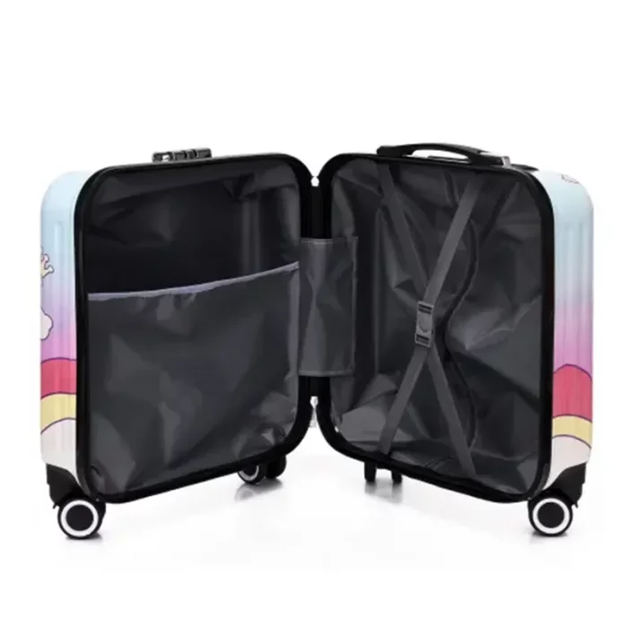 چمدان کودک مدل اسب یونیکورن کد P/M01/B