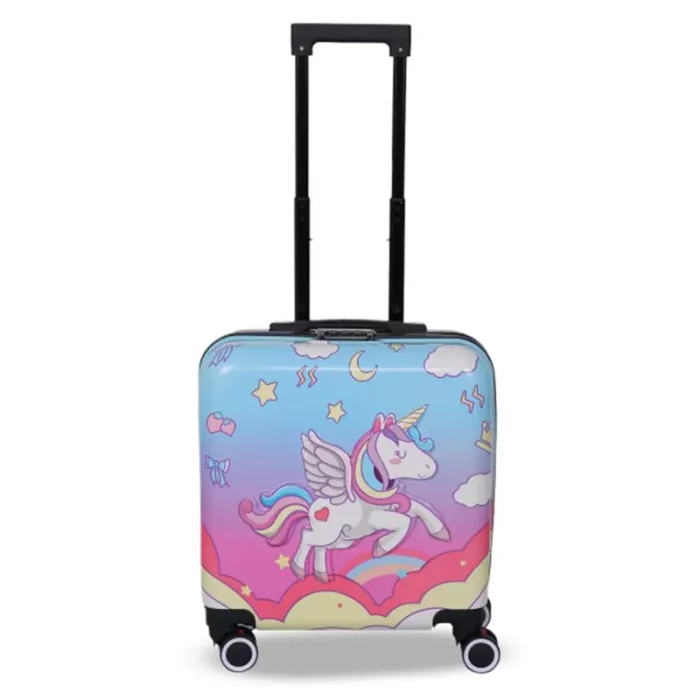 چمدان کودک مدل اسب یونیکورن کد P/M01/B