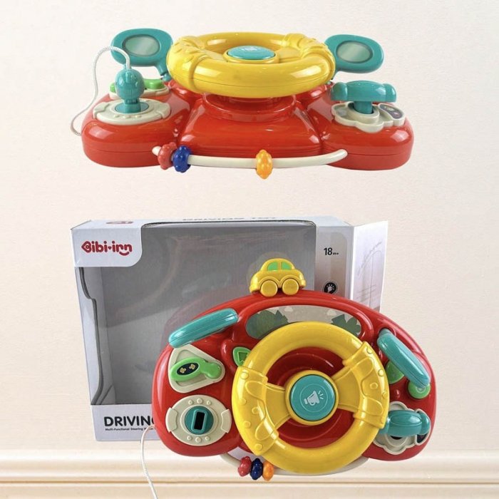 اسباب بازی فرمان موزیکال رنگ قرمز کد P/6209/GH