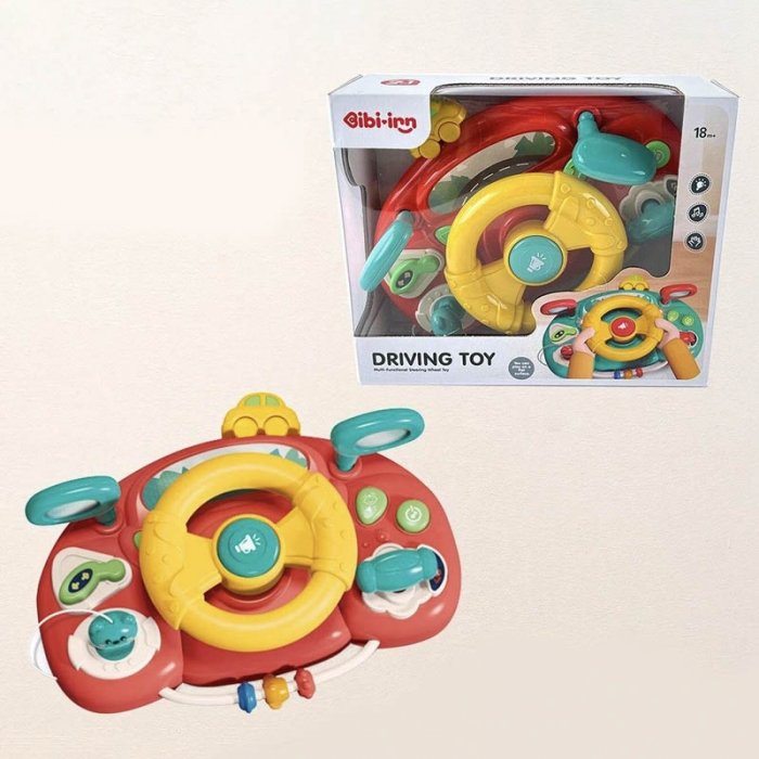 اسباب بازی فرمان موزیکال رنگ قرمز کد P/6209/GH