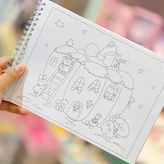 دفترچه رنگ آمیزی PICCO کد 00410