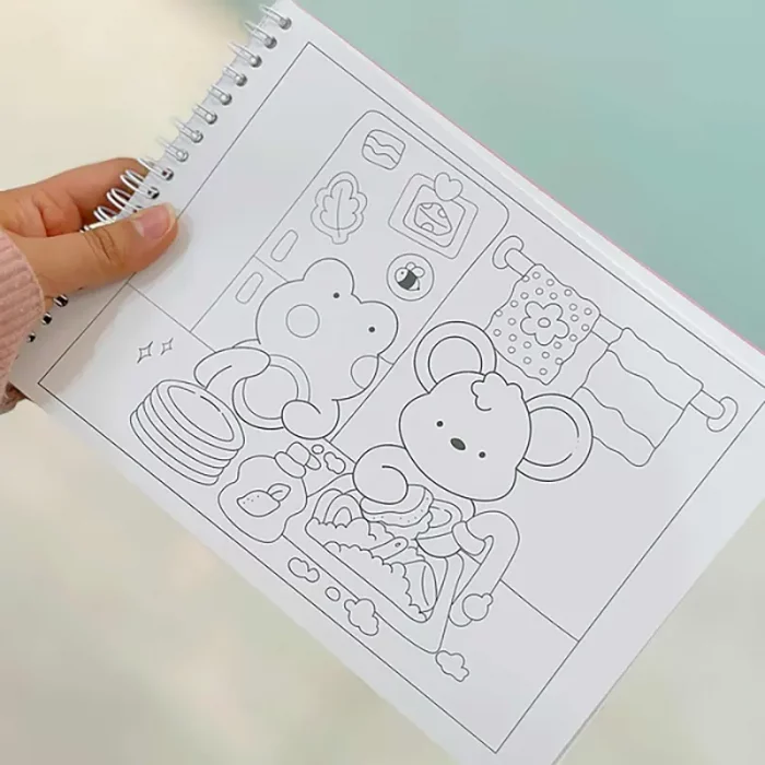 دفترچه رنگ آمیزی PICCO کد 00410