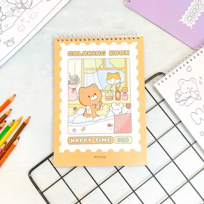 دفترچه رنگ آمیزی PICCO کد 00410