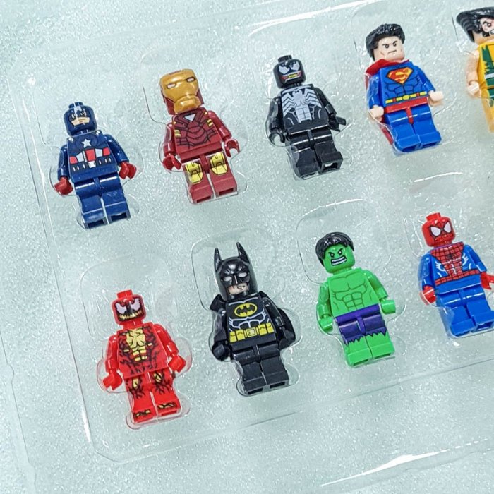 مینی فیگور لگو 12 عددی طرح قهرمانان کد 22642