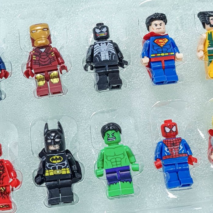 مینی فیگور لگو 12 عددی طرح قهرمانان کد 22642