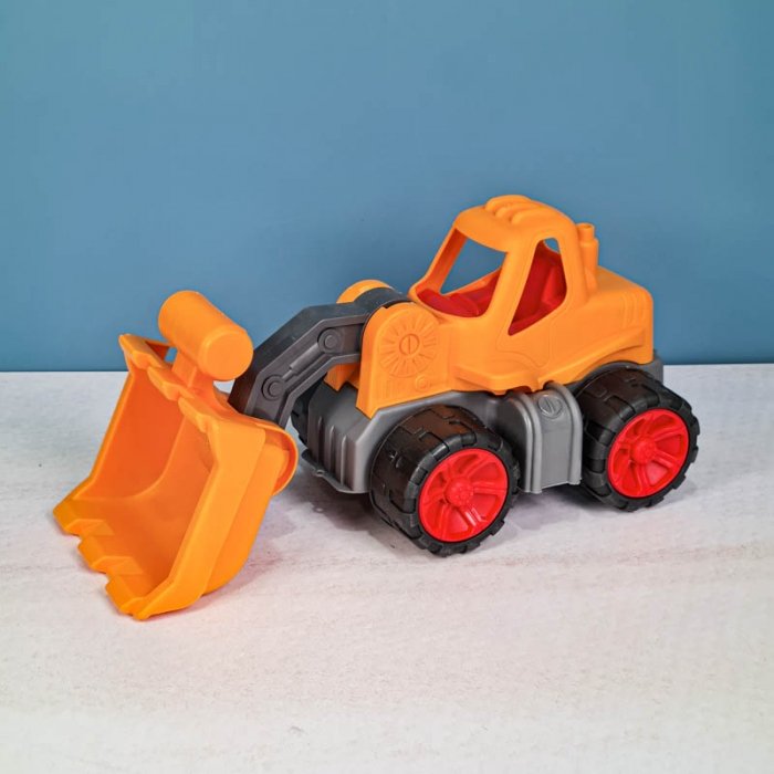 ماشین اسباب بازی مدل لودر نارنجی کد P/K12/C