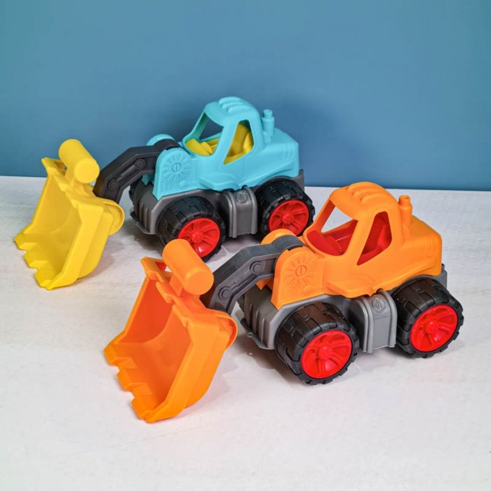 ماشین اسباب بازی مدل لودر نارنجی کد P/K12/A