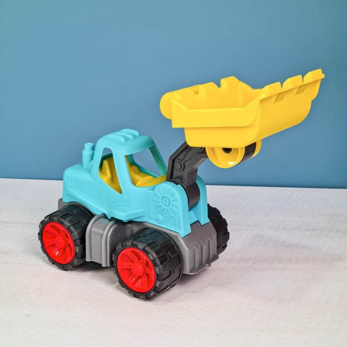 ماشین اسباب بازی مدل لودر آبی کد P/K12/B