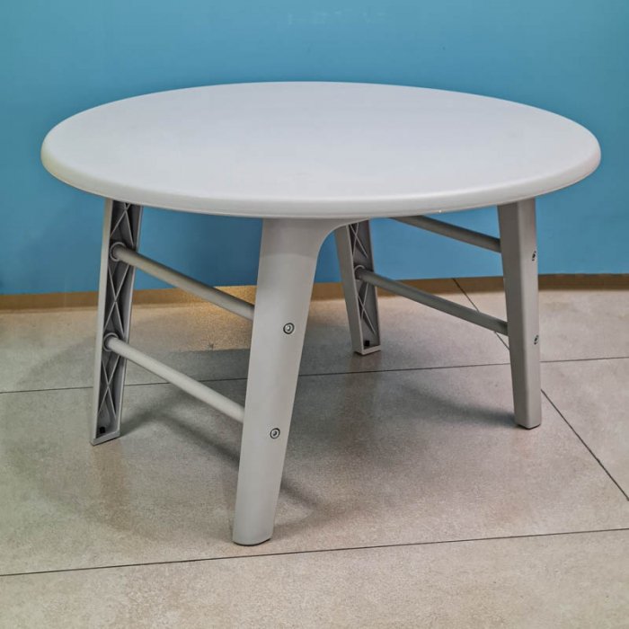 میز کودک دایره مینی تیکا رنگ طوسی P/TF0207/8961