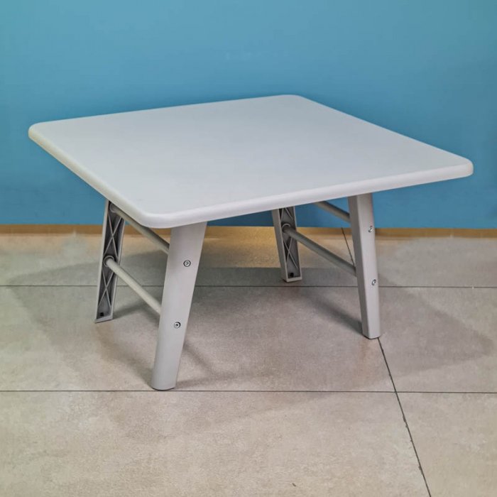 میز کودک مربع مینی تیکا رنگ طوسی P/TF0307/8961