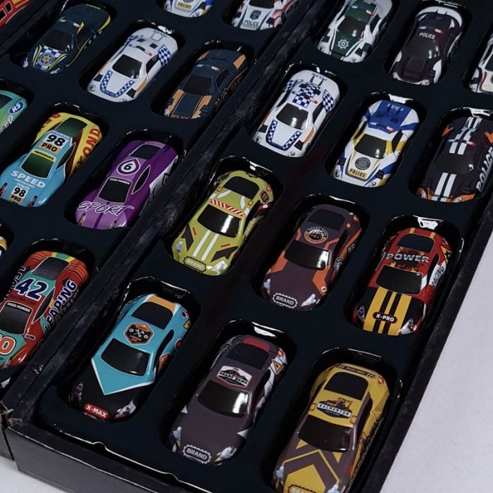 ست ماشین مسابقه 48 عددی کد 1881099