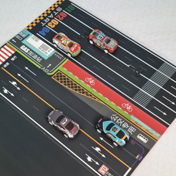 ست ماشین مسابقه 48 عددی کد 1881099