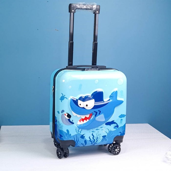 چمدان کودک مدل کوسه کد P/M01/E