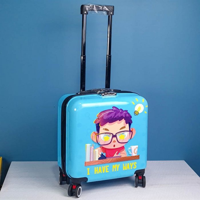 چمدان کودک مدل پسر کد P/M01/C