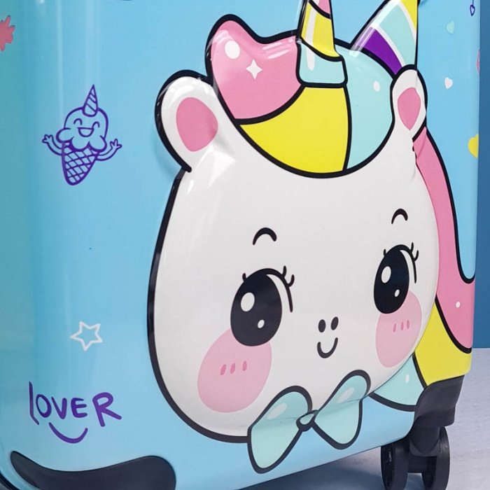 چمدان کودک مدل یونیکورن کد P/M01/A