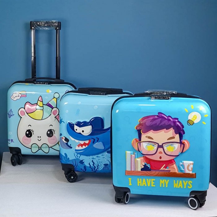 چمدان کودک مدل یونیکورن کد P/M01/A