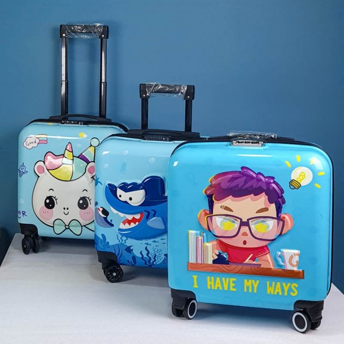 چمدان کودک مدل یونیکورن کد P/M01/A