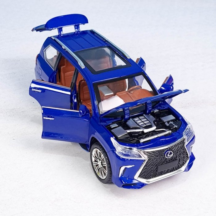 ماشین فلزی دودزا مدل لکسوس LX570 مدل CZ125AD