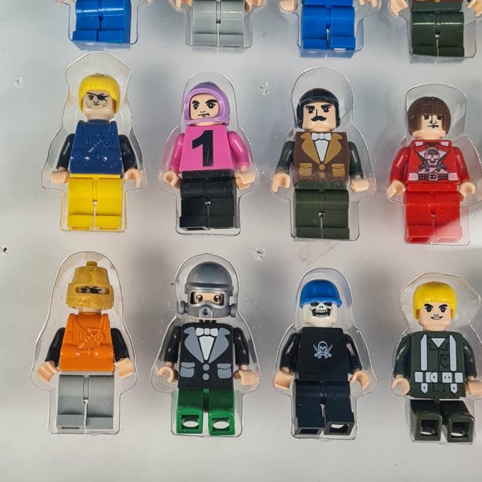 مینی فیگور لگو 50 عددی مدل مشاغل کد 25795A