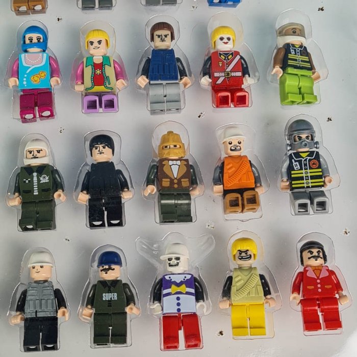 مینی فیگور لگو 50 عددی مدل مشاغل کد 25795A