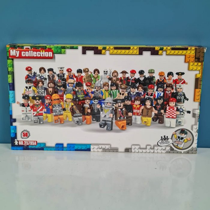 مینی فیگور لگو 50 عددی مدل مشاغل کد 25795A