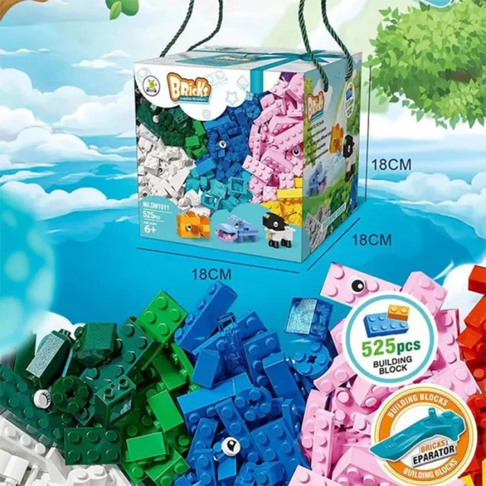 اسباب بازی لگو کلاسیک 525 تکه کد SM1011