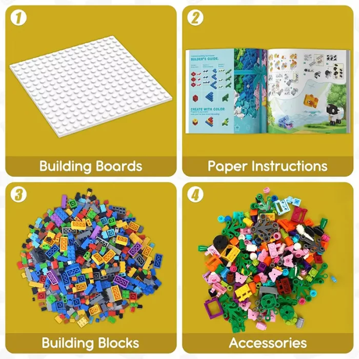 اسباب بازی لگو کلاسیک 525 تکه کد SM1011