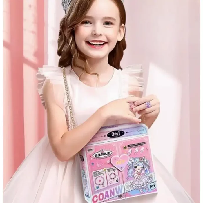 ست ساخت دستبند و گردنبند کودک کد P/394/A