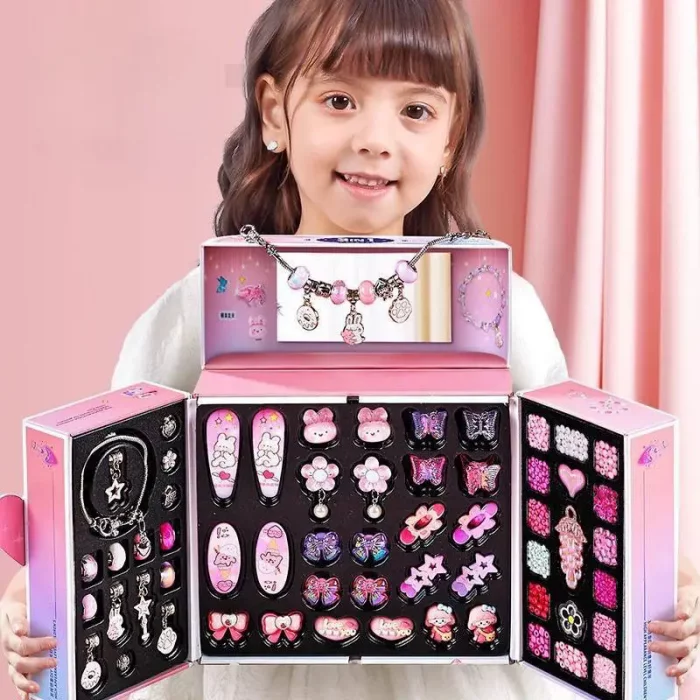 ست ساخت دستبند و گردنبند کودک کد P/394/A