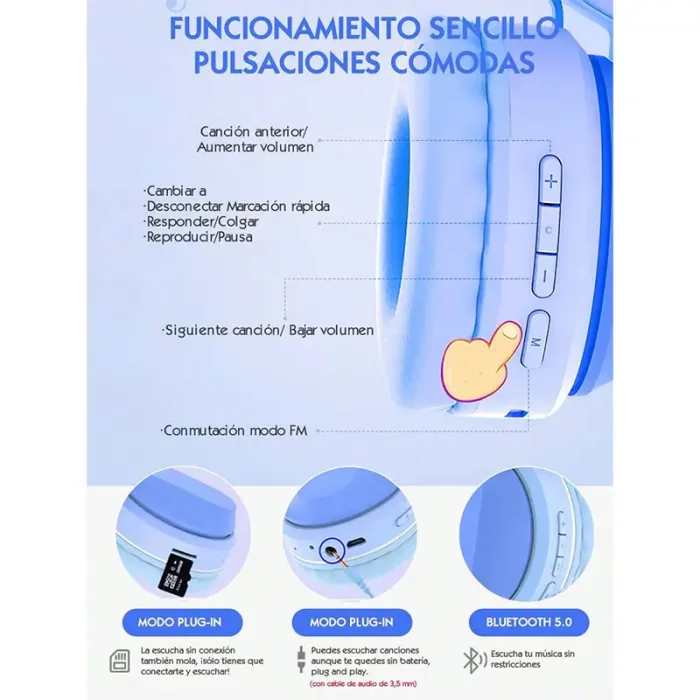 هدفون بلوتوثی سونیک کد AH806D3