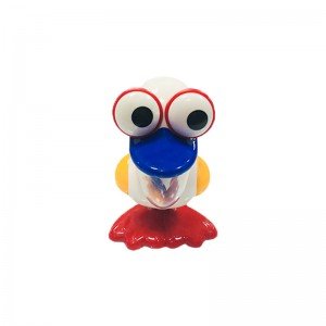 جغجغه کودک طرح پلیکان نشکن قرمز مدل 8016