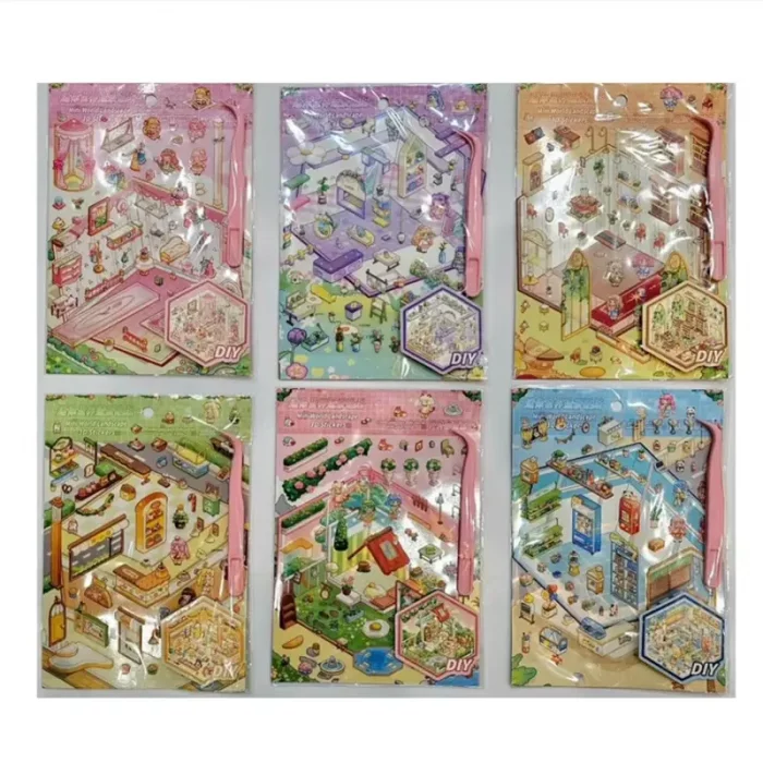 استیکر سه بعدی فانتزی کد CQAA0