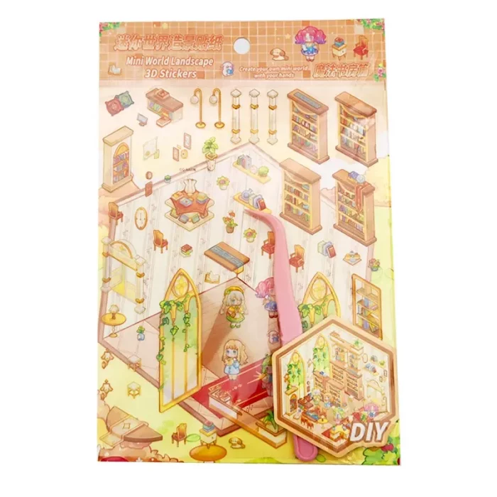 استیکر سه بعدی فانتزی کد CQAA0