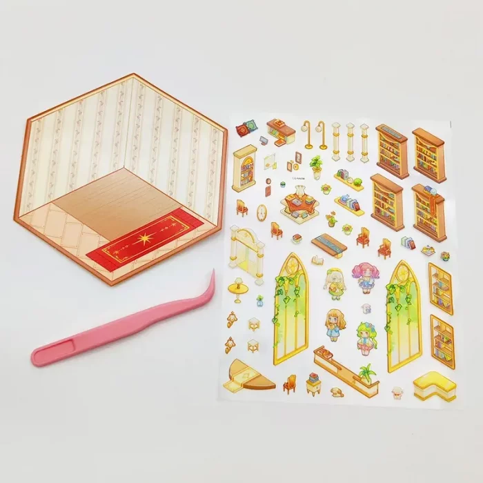 استیکر سه بعدی فانتزی کد CQAA0