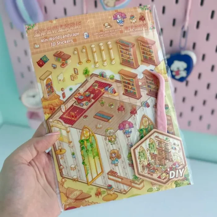 استیکر سه بعدی فانتزی کد CQAA0