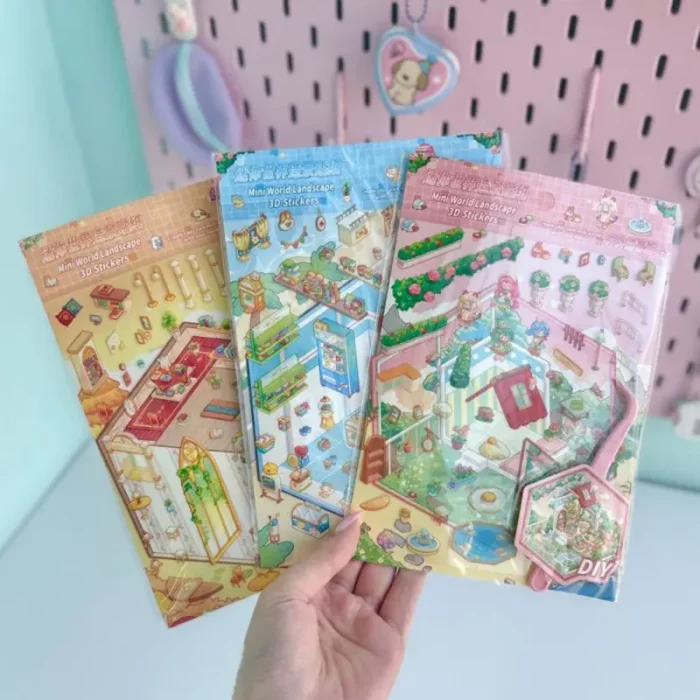 استیکر سه بعدی فانتزی کد CQAA0