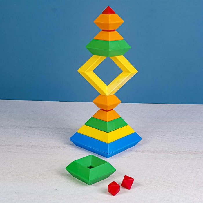 اسباب بازی فکری برج هوش مدل برجینو کد 15008