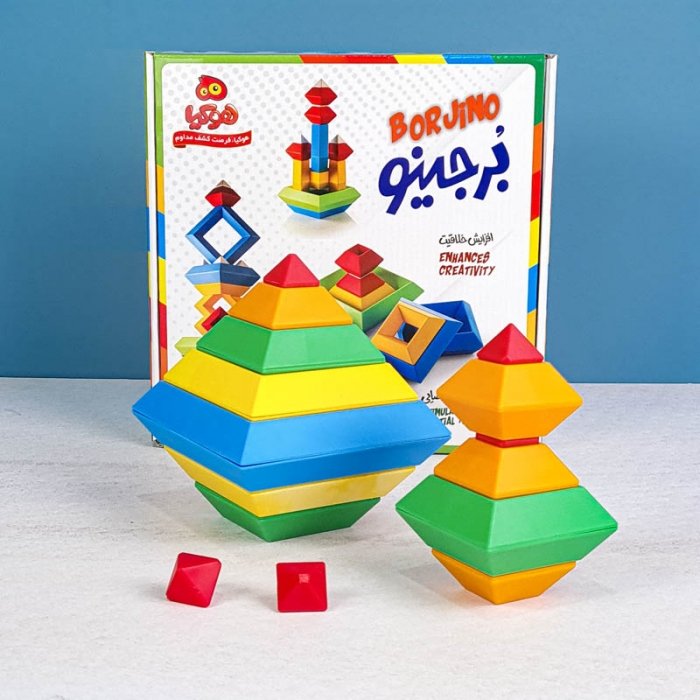اسباب بازی فکری برج هوش مدل برجینو کد 15008