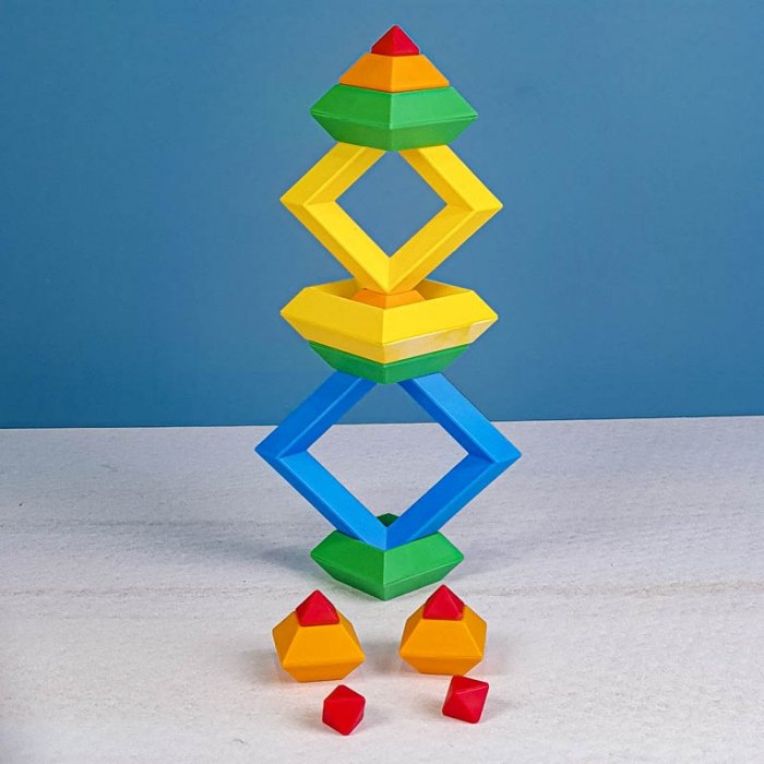 اسباب بازی فکری برج هوش مدل برجینو کد 15008