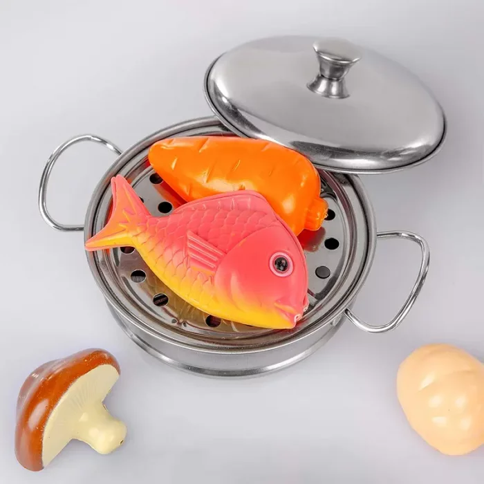 ست ظروف و لوازم آشپزحانه استیل 23 تکه مدل 555BX011