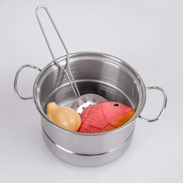 ست ظروف و لوازم آشپزحانه استیل 23 تکه مدل 555BX011