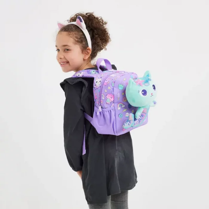 کوله پشتی مهدکودک اسمیگل طرح گربه پری دریایی کد 74037