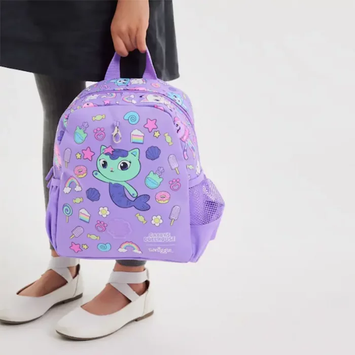 کوله پشتی مهدکودک اسمیگل طرح گربه پری دریایی کد 74037