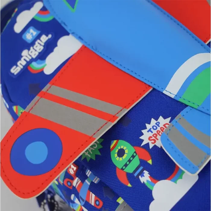 کوله پشتی مهدکودک اسمیگل طرح هواپیما کد 74040